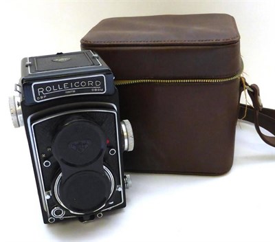 Lot 1198 - Rolleicord Model K3E Camera no.1930738 with Schneider-Kreuznach Xenar f3.5, 75mm lens no.5677694