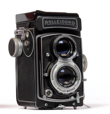 Lot 1200 - Rolleicord Model Vb Type II Camera, no.2653756 with Schneider-Kreuznach Xenar f3.5, 75mm lens