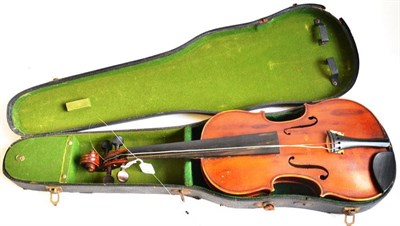 Lot 1070 - An Early 20th Century Italian Violin, labelled 'Rossi Emilio Liutaio Premiato con Medaglio...