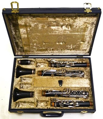 Lot 1095 - A Pair of 13th Imperial 1010 'Symphony' Clarinets by Boosey & Hawkes, in a fitted case