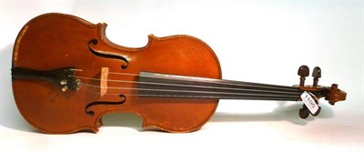 Lot 1105 - A 20th Century English Violin, labelled ";Newark School of Violin Making, Newark Technical...