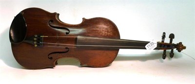 Lot 1130 - An Early 19th Century Violin, possibly Italian, labelled 'Pietro Dardelli Mantua fecit Anno...