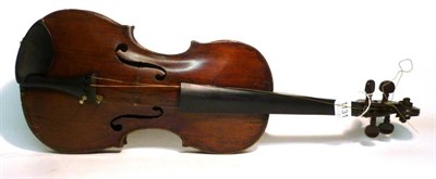 Lot 1131 - An Interesting 18th Century Violin, possibly Italian, labelled 'Santo Serafino Fecit Venezia...