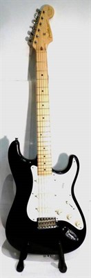 Lot 1139 - A Fender Signature Series ";Blackie"; Eric Clapton Stratocaster, serial number SE925546, with three