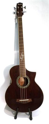 Lot 1153 - An Ibanez Electro Acoustic Bass Guitar, model number BWE20WNENT1201, serial number SQ09E20845, with