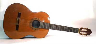 Lot 1154 - A Six String Classical Guitar by Antonio Lorca, Spain, model number 3607, with rosewood back...