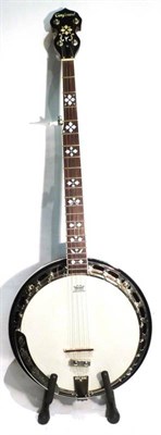 Lot 1157 - A Tanglewood 5 Strung G Banjo, with mahogany resonator, mahogany neck, rosewood fingerboard...