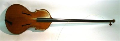 Lot 1185 - A 19th Century Single String Viola da Gamba Type Instrument, no label, with a 408mm two piece...