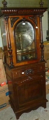 Lot 1205 - A 19th Century Walnut Cased Coin Operated Floor Standing 'Polyphon' Musical Disc Player, with...