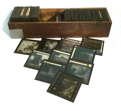 Lot 1275 - A Collection of Ninety British World War One Magic Lantern Slides, some published by The...