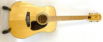 Lot 1106 - An Ibanez Concord Model M342 Twelve String Guitar, with laminated maple back and sides,...