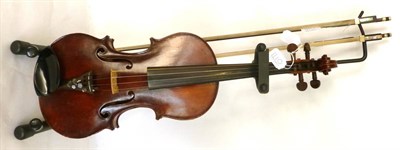 Lot 1110 - A Late 19th Century English Violin, with printed and handwritten label 'Henry J Walker...1893',...