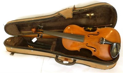 Lot 1131 - A Cased 20th Century English 'Maidstone' Violin, by Murdoch, Murdoch and Co., with makers paper...