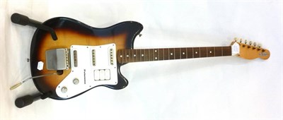 Lot 1155 - A Futurama Electric Guitar, early 1960's with maple and rosewood neck, three single coil...