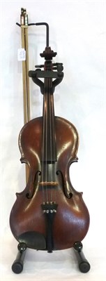 Lot 1170 - An Early 20th Century English Violin, labelled 'A.L. Sowerby Violin Maker and Repairer,...