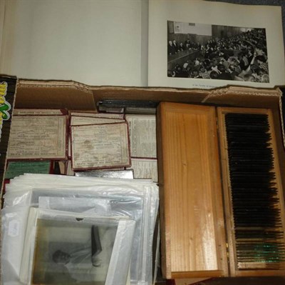 Lot 1274 - A Collection of Photographic Glass Negatives, including a box of Dutch scenes circa 1907, featuring