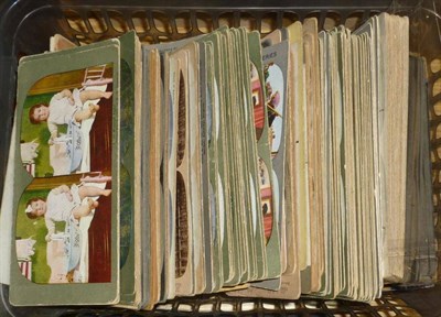 Lot 1276 - A Collection of Mixed Stereoview Cards, including a part set of San Francisco Earthquake, also...