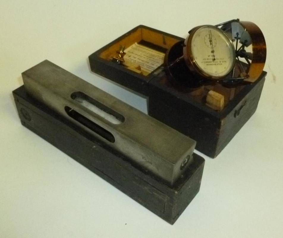 Lot 1013 - An Anemometer or Air Meter by J.Casartelli and Son, Manchester, serial number 995, with...