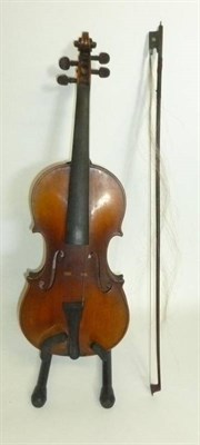 Lot 1078 - An Early 20th Century English 'Atalanta' Violin by Charles Tweedale, Weston, with a large label...