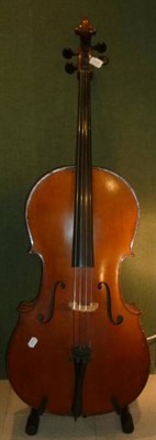 Lot 1112 - A Fine 19th Century French Violoncello, labelled 'Antonius Stradivarious Cremonensis, faciebat anno