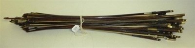 Lot 1115 - A Bundle of Thirty Two Mixed Violin and Cello Bows
