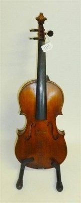 Lot 1119 - Early 20th Century Violin, labelled 'Pietro Cordano Fecit, Venetiis  Anno 1913', with a 358mm...