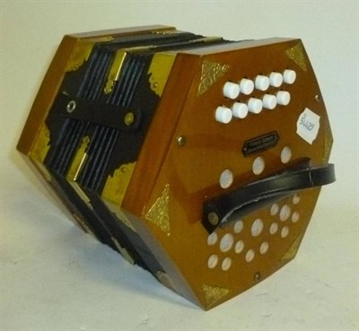 Lot 1134 - Four Free Reed Aerophones - Casali Verona piano accordion, a Patent Bos Melodeon, Empress...