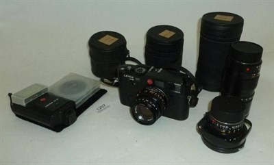 Lot 1207 - A Leica M6 TTL Rangefinder Camera Outfit No.2473137, in black, witt Summicron-M f2/50mm E39...