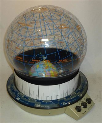 Lot 1000 - A Helios Planetarium, circa 1970's, electrically operated, of plastic construction, with...