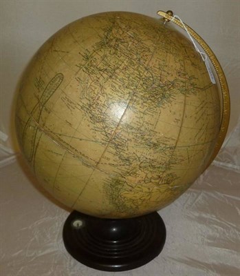 Lot 1014 - A 12inch Terrestrial Table Globe 'Webbs Radio Globe', by C.Webb, 14 Soho St, London, showing...