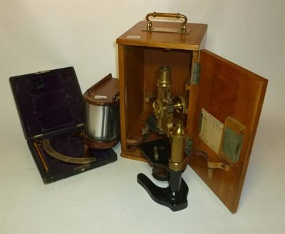 Lot 1016 - Three Instruments, comprising a German bakelite cased aircraft barograph by Gebr Winter, a...