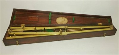 Lot 1066 - A Late 18th / Early 19th Century Lacquered Brass Pantograph by John & Edward Troughton, 136...