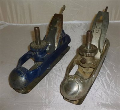 Lot 1081 - Two Steel Compass Planes - Stanley No.20 and Record No.20