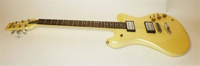 Lot 1098 - A Westone Thunder IIA Electric Guitar, serial number 2101858, with cream finish, rosewood...