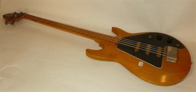 Lot 1103 - A Gibson G-3 Electric Bass Guitar, circa 1975-82, serial number 551334, with natural finish...