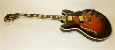 Lot 1119 - A Gibson ES335 TD Semi-Acoustic Guitar, serial number 80440034, with laminated back, sides and top