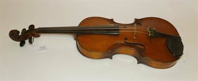 Lot 1132 - An Early 19th Century Violin, possibly Tyrolean, with inked inscription 'Dominicus, Venise...