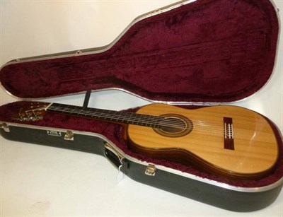 Lot 1144 - A Hand Built Classical Guitar by Ian Chisholm, labelled 'Ian Chisholm Ditchling Sussex 2005',...