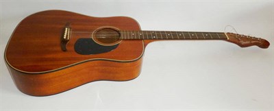 Lot 1096 - A Fender Newporter 6-String Acoustic Guitar, no label, serial number 5711195, with mahogany...