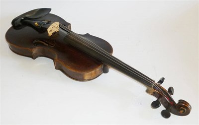 Lot 1126 - A 19th Century English Violin by Henry Wilson, with hand written label 'Henry Wilson Maker,...