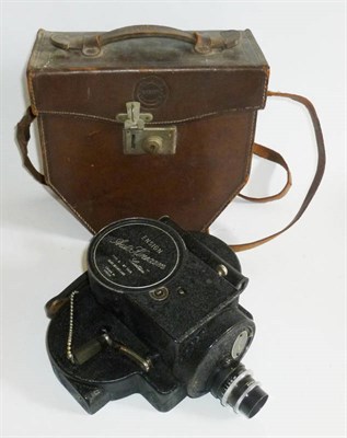 Lot 1186 - A Houghton Ensign Multex Model 'O' Camera, with satin chrome finish, serial number H21931, with...