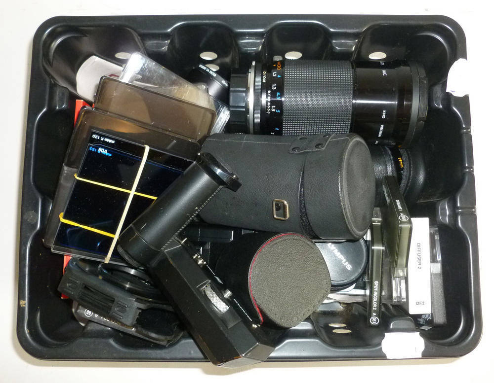 Lot 1192 An Olympus OM1N MD Camera Outfit,