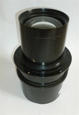 Lot 1245 - A Large Black Enamelled Brass Dallmeyer F/6.3 36"; Aircraft Camera Lens No.274695, marked 'A.M....