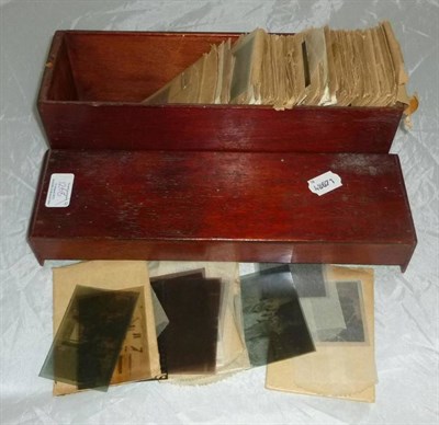 Lot 1268 - A Collection of Glass Film Negatives, various sizes and subject matter, including Gypsy Coronation