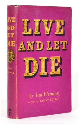 Lot 54 - Fleming, Ian Live and Let Die. Jonathan Cape, 1954. 8vo, org. boards with gilt device to upper...