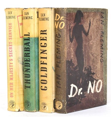 Lot 56 - Fleming, Ian Dr. No. Jonathan Cape, 1958. 8vo, org. black boards (without image of woman), in...