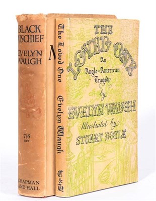 Lot 60 - Waugh, Evelyn Black Mischief. Chapman and Hall, 1932. 8vo, org. black and red faux-marbled...