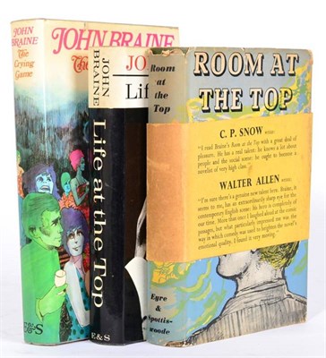 Lot 62 - Braine, John Room at the Top. Eyre & Spottiswoode, 1957. 8vo, org. cloth, in unclipped dj...