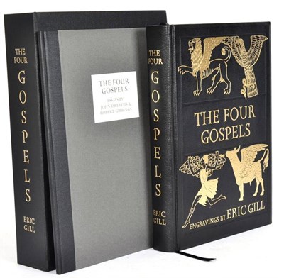 Lot 70 - Gill, Eric (illus) The Four Gospels of the Lord Jesus Christ. Folio Society, 2007. Folio (2...