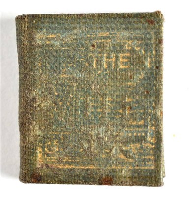 Lot 73 - Miniature Book The Mite. E.A. Robinson, 1891. Org. cloth, upper board decorated in gilt; pp....